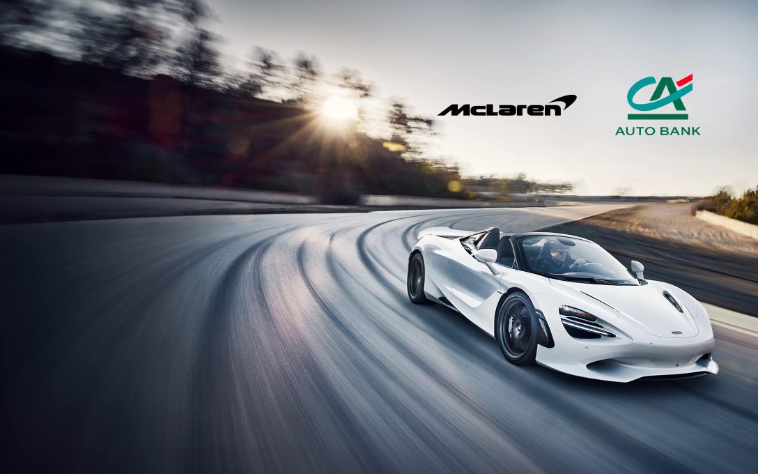 CA AUTO BANK AND MCLAREN AUTOMOTIVE ANNOUNCE NEW RETAIL FINANCE AGREEMENT FOR MCLAREN FINANCIAL SERVICES