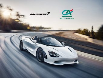 CA AUTO BANK AND MCLAREN AUTOMOTIVE ANNOUNCE NEW RETAIL FINANCE AGREEMENT FOR MCLAREN FINANCIAL SERVICES